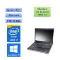 Dell Precision M6500 - Windows 10 - i7 8GB 500GB SSD - 17.3 - Station de travail Mobile