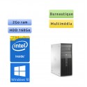 HP Compaq DC7900 - Windows 10 - C2D 2GB 160GB - Ordinateur Tour