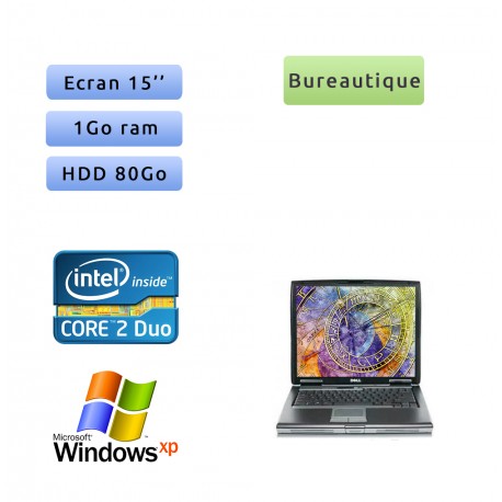 Dell Latitude D530 - Windows XP - C2D 1GB 80GB - 15 - Ordinateur Portable