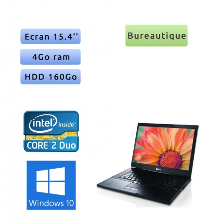 Dell Latitude E6500 - Windows 10 - 2.53 4Go 160Go - 15.4 - Ordinateur Portable PC Dell Latitude E6500 - Windows 10 - 2.53 4Go 160Go - 15.4 - Ordinateur Portable PC