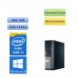 Dell Optiplex 390 SFF - Windows 10 - i3 4Go 256Go SSD - Ordinateur Tour Bureautique PC