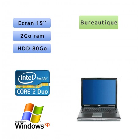 Dell Latitude D530 15 - Windows XP - Ordinateur Portable Dell Latitude D530 15 - Windows XP - Ordinateur Portable