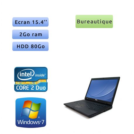 Dell Latitude E5500 - Windows 7 - C2D 2Go 80Go - 15.4 - Ordinateur Portable PC
