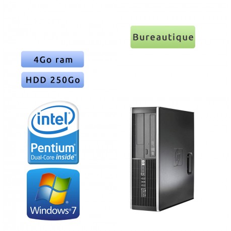 Hp 8300 Elite SFF - Windows 7 - G2020 4GB 250GB - PC Tour Bureautique Ordinateur
