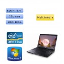 Dell Latitude E5500 - Windows 7 - C2D 2Go 80Go - 15.4 - Ordinateur Portable PC