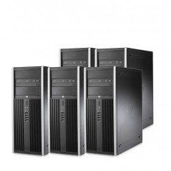 Lot de 5 x Tour HP - Windows 7 - Double Coeur 4GB 500GB - PC Tour Bureautique Ordinateur
