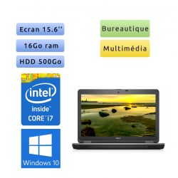 Dell Latitude E6540 - Windows 10 - i7 16Go 500Go - 15.6 - Ordinateur Portable