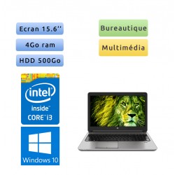 HP ProBook 650 G2 - Windows 10 - i3 4Go 500Go - 15.6 - Webcam - Ordinateur Portable PC - bureautique