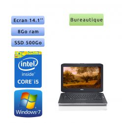 Dell Latitude E5430 - Windows 7 - i5 8Go 500Go SSD - 14.1 - Webcam - Ordinateur Portable PC