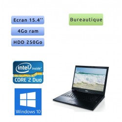Dell Latitude E6500 - Windows 10 - 2.53 4Go 250Go - 15.4  - Ordinateur Portable PC
