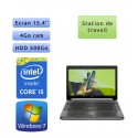 HP EliteBook 8560p - Windows 7 - i5 4GB 500GB - HD6470M - 15.4 - Webcam - Station de Travail Mobile PC Ordinateur