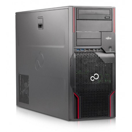 Station De Travail Fujitsu Celsius R920 D'occasion - Xeon E5-2640, 4 Go RAM, 240 Go SSD, Quadro 4000, Windows 10 Pro