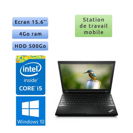 Lenovo ThinkPad L540 - Windows 10 - i5 4GB 500GB - 15.6 - Ordinateur Portable PC