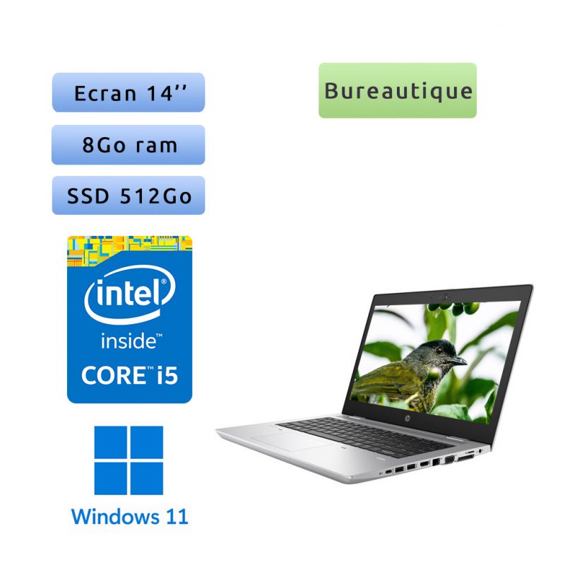 Ordinateur Windows 11 - 14 pouces - HP ProBook 640 G4