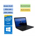 Toshiba Satallite Pro C850-10R - Windows 10 - 1.6Ghz 8Go 240Go SSD - 15.6 - Webcam - Ordinateur Portable PC