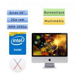 Apple iMac 20" A1224 (EMC 2266) 2.66GHz 2GB 320GB - Unité Centrale