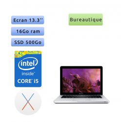 Apple MacBook Pro A1278 (EMC 2554) 13.3'' i5 2.5GHz - 16Go 500Go SSD - Ordinateur Portable Apple
