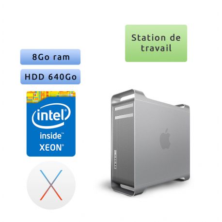 Apple Mac Pro Xeon 2.66Ghz A1289 (EMC 2314) - MACPRO4.1 - Station de Travail