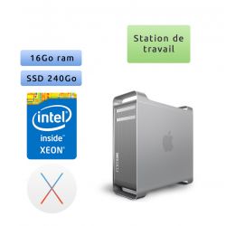 Apple Mac Pro Xeon 2.66Ghz A1289 (EMC 2314) - 16Go 240Go SSD - MACPRO4,1 - Station de Travail