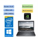 Dell Latitude E6530 - Windows 10 - i7 8Go 240Go SSD - 15.6 - Ordinateur Portable PC