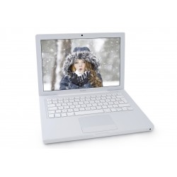 Apple MacBook A1181 (EMC 2242) 2.4GHz 2Go 160Go - 13.3 - Ordinateur Portable Apple Vintage