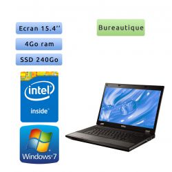 Dell Latitude E5510 - 4Go 240Go SSD - Port serie - Webcam - Ordinateur Portable PC