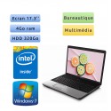 HP Compaq Presario CQ71 310sf - Windows 7 - 2.1Ghz 4Go 320Go - 17.3 - Webcam - PC Portable Ordinateur