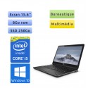 Dell Latitude E5540 - Windows 10 - i5 8Go 250Go SSD - 15.6  - Webcam - Ordinateur Portable PC