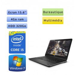 Dell Latitude E5540 - Windows 7 - i5 4Go 320Go - 15.6  - Webcam - Ordinateur Portable PC