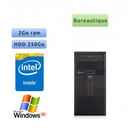 HP Compaq DX2300 - Windows XP - 1.8Ghz 2Go 250Go - Port Serie et Parallele - Ordinateur Tour Bureautique PC