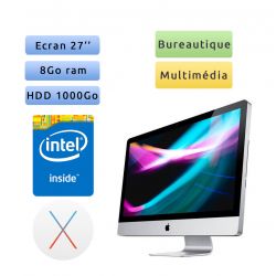 Apple iMac 27'' A1312 (EMC 2309) 3.06Ghz 8Go 1To - iMac10,1 - Grade B - Unité Centrale