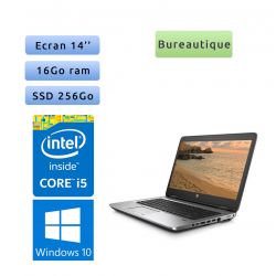 HP ProBook 640 G2 - Windows 10 - i5 16Go 256Go SSD - 14 - Webcam - Ordinateur Portable PC