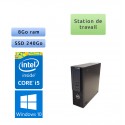 Dell Precision T1700 SFF - Windows 10 - i5 8Go 240Go SSD - Port Serie - Ordinateur Tour Workstation PC