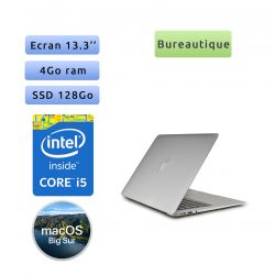 Apple MacBook Air A1466 (EMC 2632) i5 4Go 128Go SSD - 13.3 - Grade B - Ordinateur Portable Apple