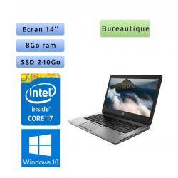 HP ProBook 640 G1 - Windows 10 - i7 8Go 240Go SSD - 14 - Webcam - Ordinateur Portable PC