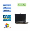 Dell Latitude D630 - Windows XP - 2Ghz 2Go 80Go - 14.1 - Port Serie - Grade B - Ordinateur Portable PC