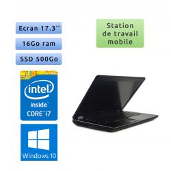 HP Zbook 17 - Windows 10 - i7 16Go 500Go SSD - 17.3 - Webcam - K3100M - Station de Travail Mobile PC
