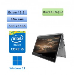 Lenovo Thinkpad Yoga L380 - Windows 11 - i5 8Go 256Go SSD - 13.3 - Webcam - Ordinateur Portable PC