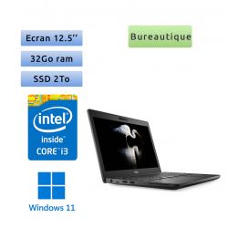 Dell Latitude 5290 - Windows 11 - i3 32Go 2To SSD - 12.5 - Webcam - Ordinateur Portable PC