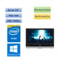 MSI Adora24 0M - Windows 10 - 2.9GHz 4Go 240Go SSD - 24 - Tout en un
