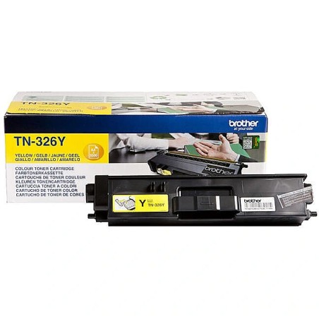 Brother - Cartouche de toner Jaune - TN-326Y