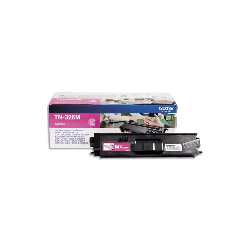 Brother - Cartouche de toner Magenta - TN-326M