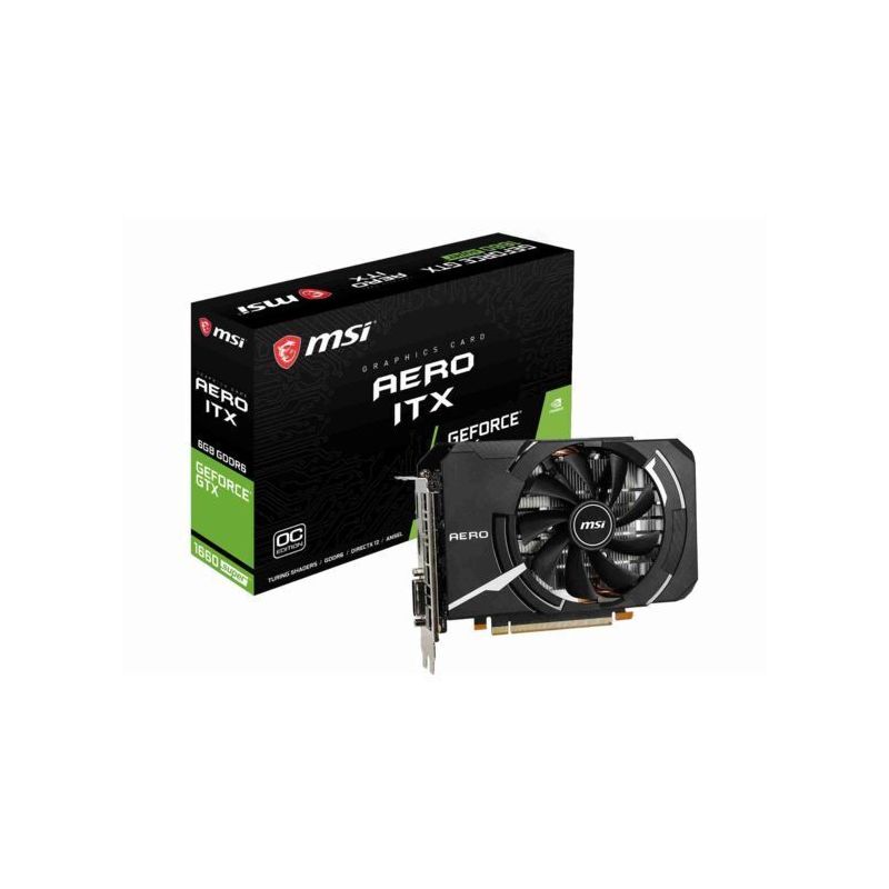 Nvidia Aero GeForce GTX 1660 Super - 6Go DDR6 - Carte graphique ITX