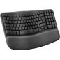 Clavier sans fil ergonomique - Logitech Wave Keys