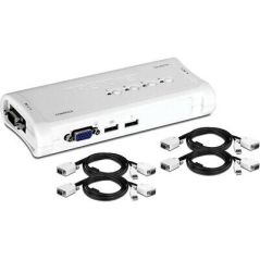 Trendnet TK-407K – Switch KVM 4 ports (USB)