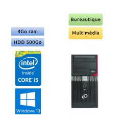 Fujitsu ESPRIMO P556/2 - Windows 10 - i5 4GB 500GB - Ordinateur Tour Bureautique PC