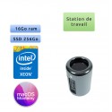 Apple Mac Pro Six Core Xeon 3.5Ghz A1481 (EMC 2630) 16Go 256Go SSD - MacPro6,1 - 2013 - Station de Travail