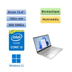 HP Pavilion 15-eg2000sf - i5-1235U 16Go 500Go SSD - 15.6 - Webcam - Ordinateur PC Portable
