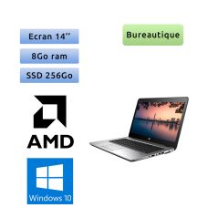 HP EliteBook 745 G3 - Windows 10 - A10-8700B 8Go 256Go SSD - 14 - Webcam - Ordinateur Portable PC