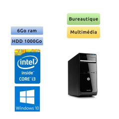 HP Pavilion p6-2430ef - Windows 10 - i3 6Go 1To - Ordinateur Tour bureautique PC
